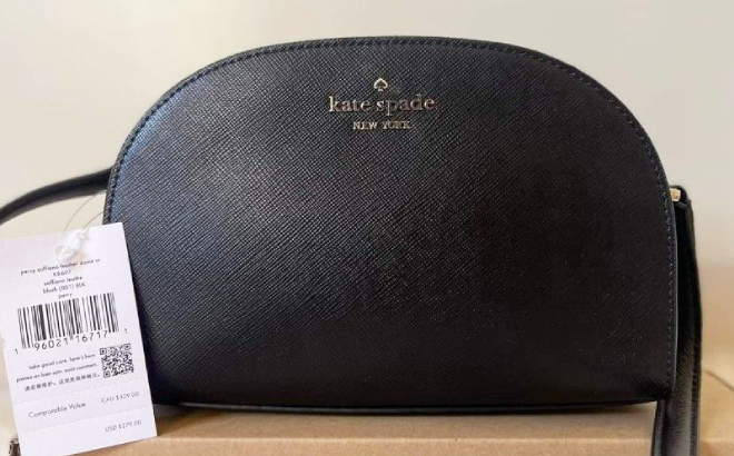 Kate Spade Perry Leather Dome Crossbody