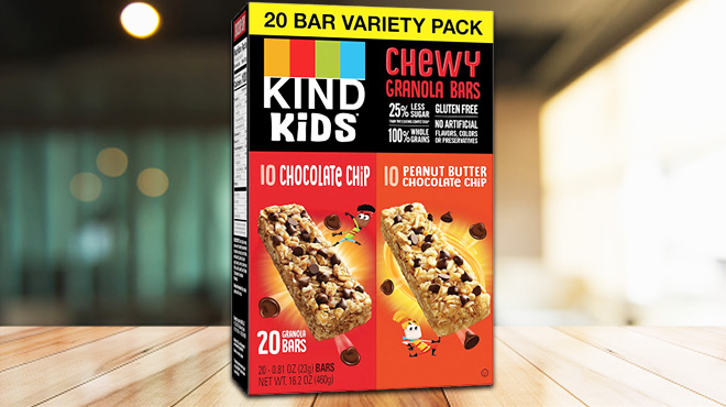 Kind Bars Variety Pack 80-Count on a Table