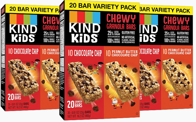 Kind Bars Variety Pack 80 Count