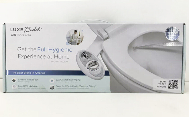 LUXE Bidet W85 Dual Nozzle Self Cleaning Bidet Attachment