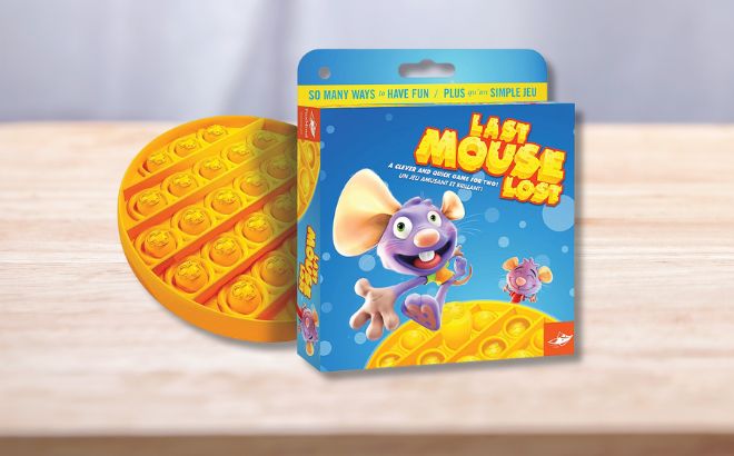 Last Mouse Lost Game Push Pop Bubble Popping Toy