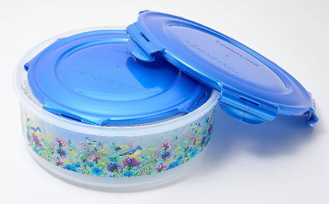 LocknLock Floral 3 Piece Canister Set