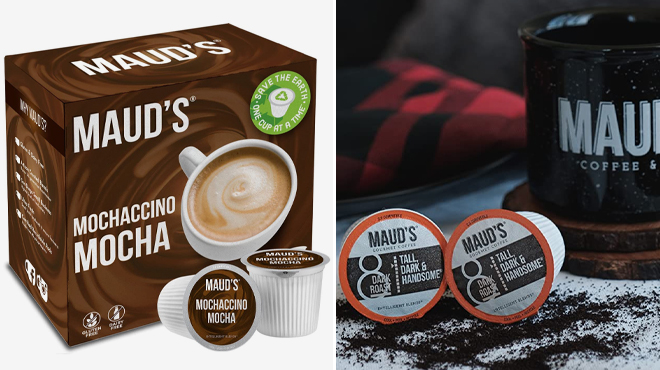 Mauds Chocolate Mocha Cappuccino Coffee 18 Count