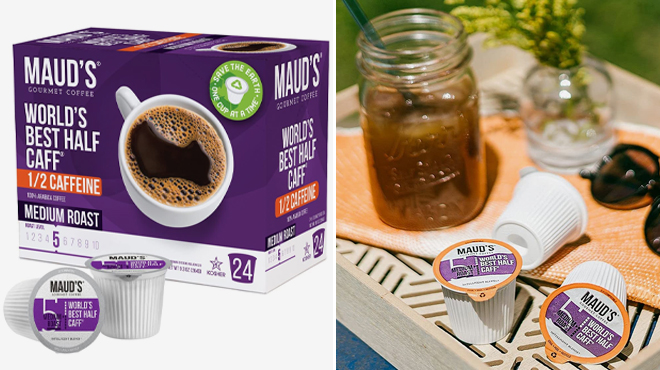 Mauds Half Caff Coffee 24 Count