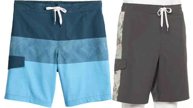 Mens Sonoma Goods For Life® E Board Swim Trunks