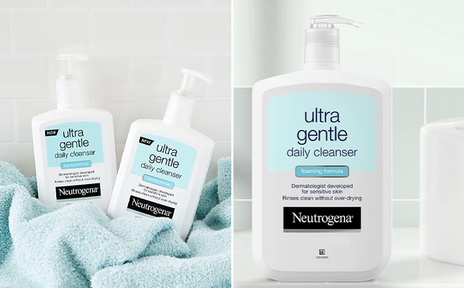 Neutrogena Ultra Gentle Foaming Facial Cleanser 1