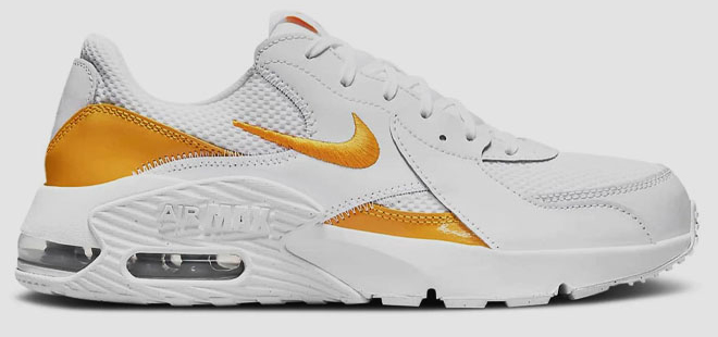 Nike Air Max Excee Womens Shoes on a Gray Background