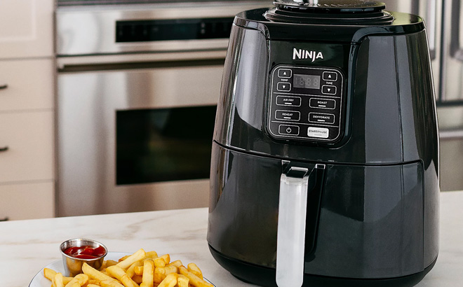 Ninja 4 qt Air Fryer with Removable Multi Layer Rack