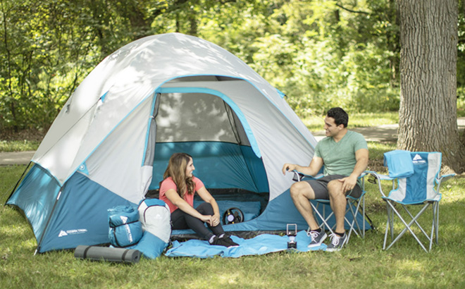 Ozark Trail 28 Piece Camping Tent Combo