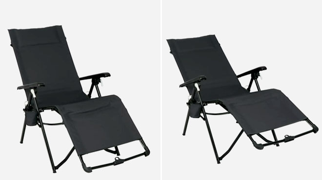 Ozark Trail Quad Zero Gravity Lounge Chair 2 Pack