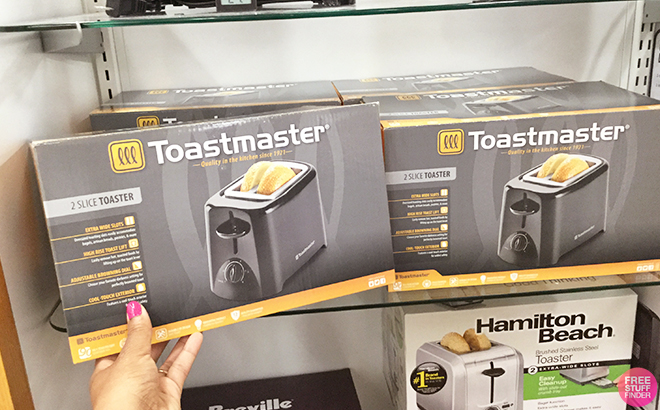 Person Holding Toastmaster 2 Slice Toaster At Kohls