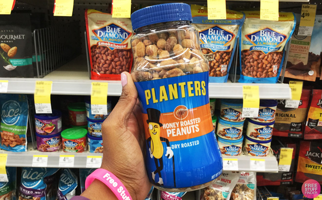 Planters Peanuts Honey Roasted 16 oz