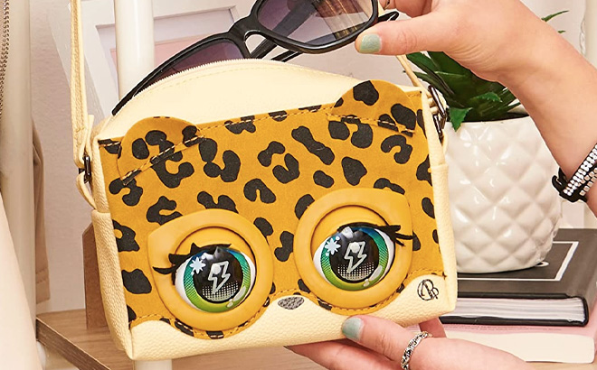 Purse Pets Leoluxe Leopard Interactive Purse Pet