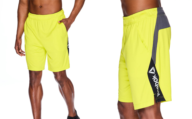 Reebok Mens Sulphur Spring Charger Training Shorts