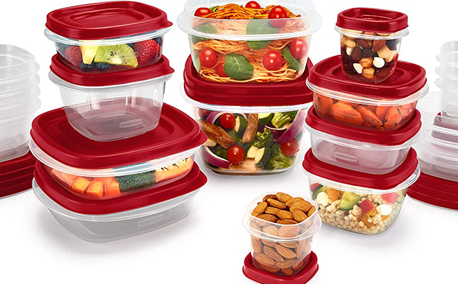 Rubbermaid 42 Piece Food Storage Containers