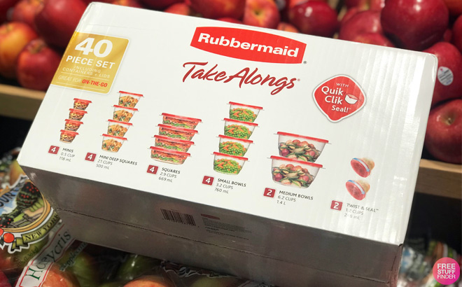 Rubbermaid TakeAlongs Containers Set