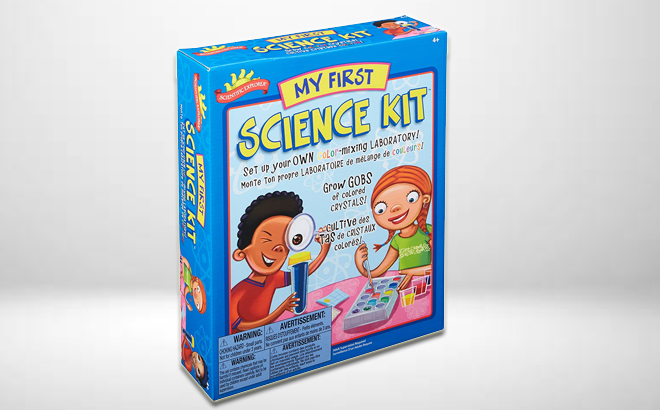 Scientific Explorer My First Science Experiment Kit box