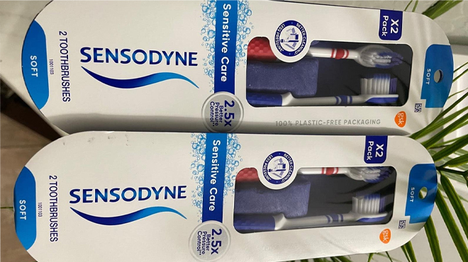 Sensodyne Toothbrush 4 count