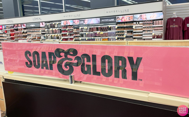 Soap Glory Sign