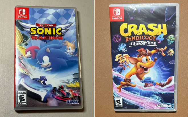 Sonic Team Racing and Crash Bandicoot 4 Its About Time for Nintendo Switch