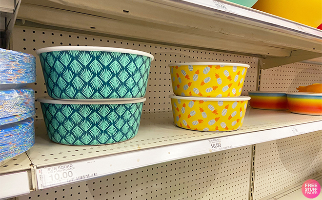 Sun Squad Food Storage Containers on Shelves at Target