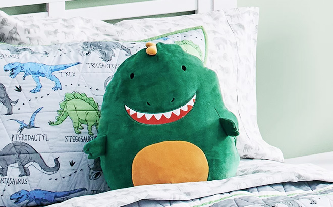 The Big One Kids Dinosaur Pillow