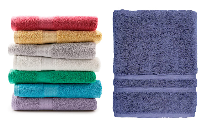 The Big One Solid Bath Towels and Sonoma Goods For Life Ultimate Bath Towel with Hygro Technology