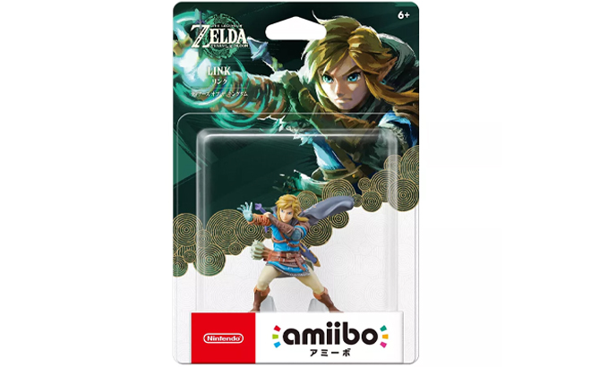 The Legend of Zelda Series Link Amiibo Figure in Box
