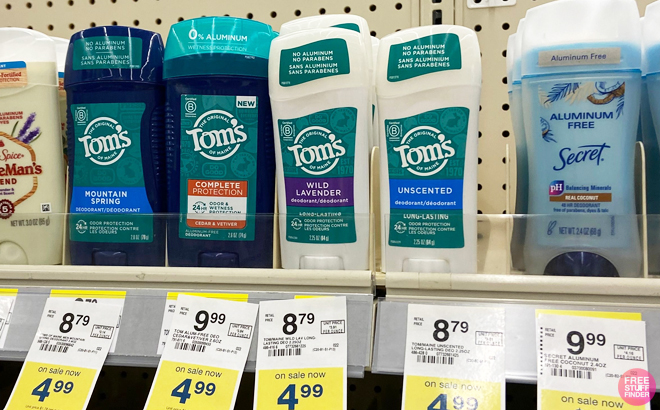 Toms of Maine Deodorant at Walgreens