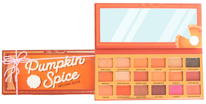 Too Faced Pumpkin Spice Eyeshadow Palette