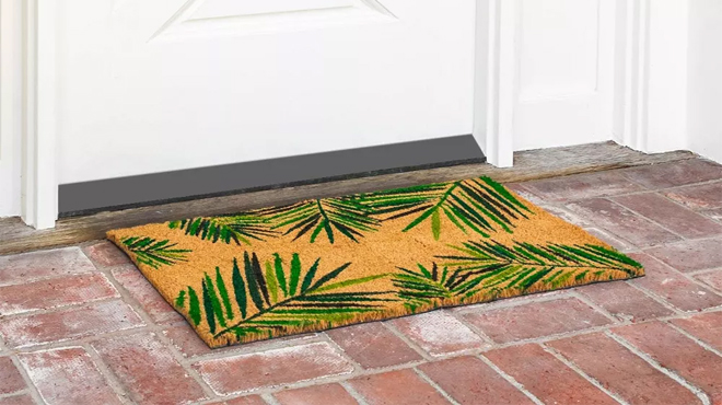 Tropical Coir Door Mat for Outdoor Entrance