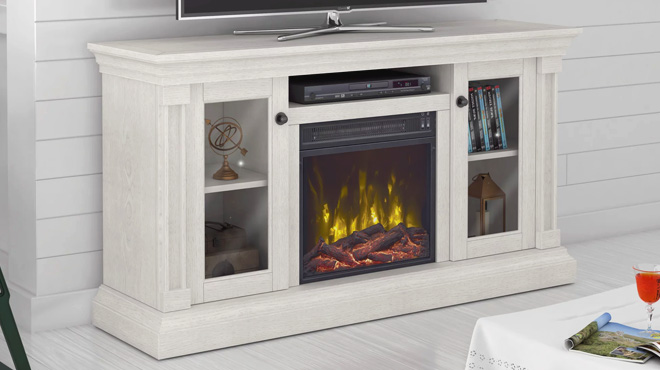 Twin Star ClassicFlame Electric Fireplace TV Stand