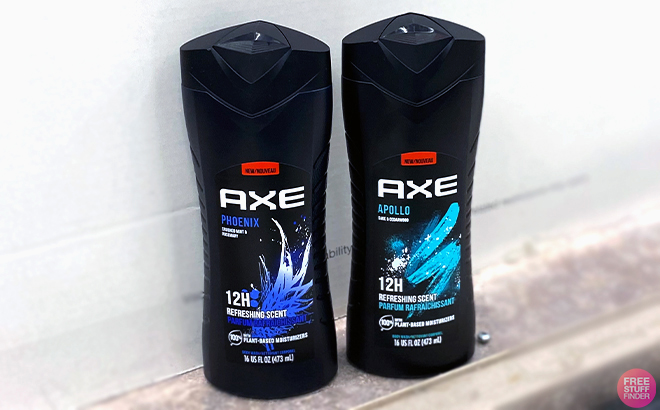 Two AXE Body Wash