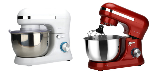 Two Color Options of Frigidaire Stand Mixer