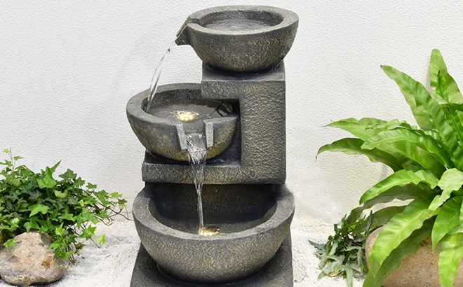 Resin Fountain with Light