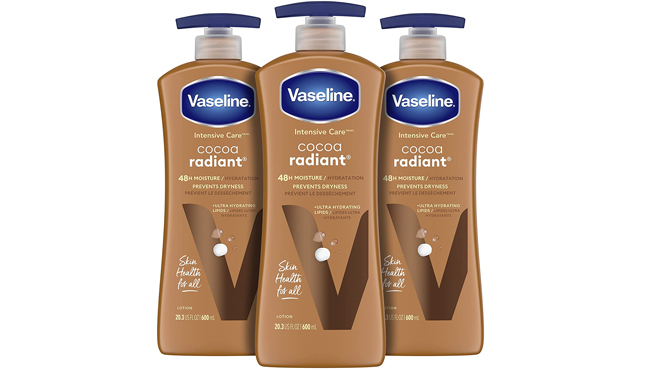 Vaseline Cocoa Radiant Lotion 3 Pack