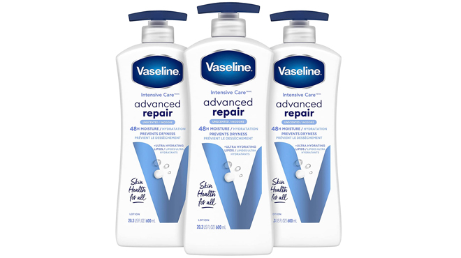 Vaseline Intensive Care Body Lotion 3 Pack