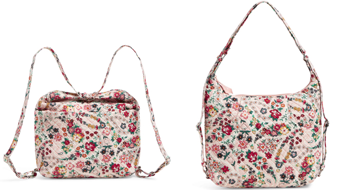 Vera Bradley Convertible Backpack Shoulder Bag