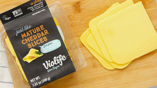 Violife Just Like Mature Cheddar Slices 7 5 oz