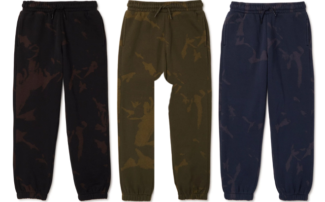 Wonder Nation Boys Tie Dye Joggers