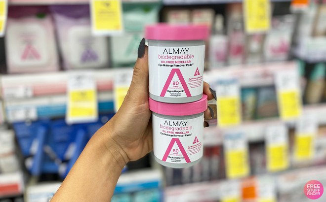 almay makeup remover pads