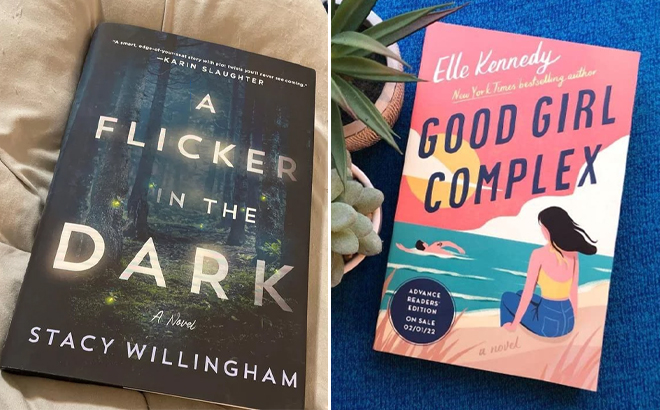 A Flicker In The Dark by Stacy Willingham and Good Girl Complex by Elle Kennedy