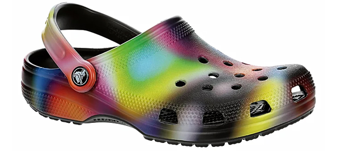 Crocs Classic Clog in Black Multicolor Style