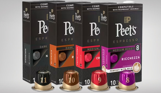 Different Variants of Peets Espresso Capsules Bundle 40 Count