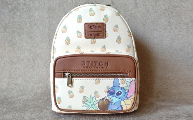 Disney Loungefly Lilo Stich Pineapple Mini Backpack