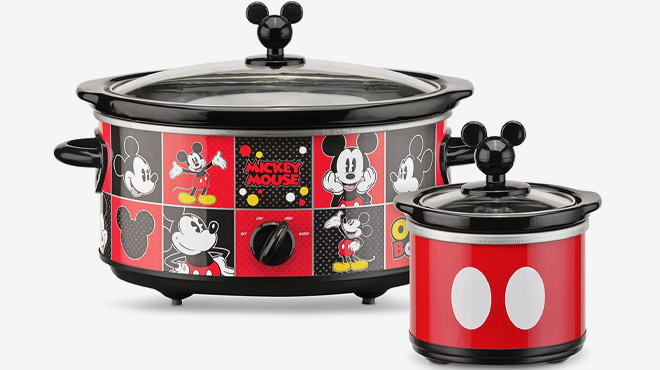 Disney Mickey Mouse Slow Cooker with Dipper