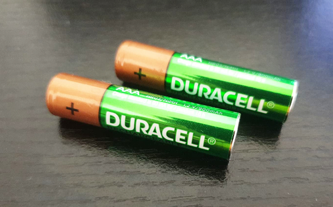 Duracell Rechargeable AAA Batteries