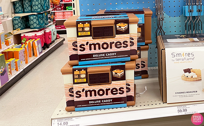 Hersheys Smores Deluxe Candy on a Target Shelf