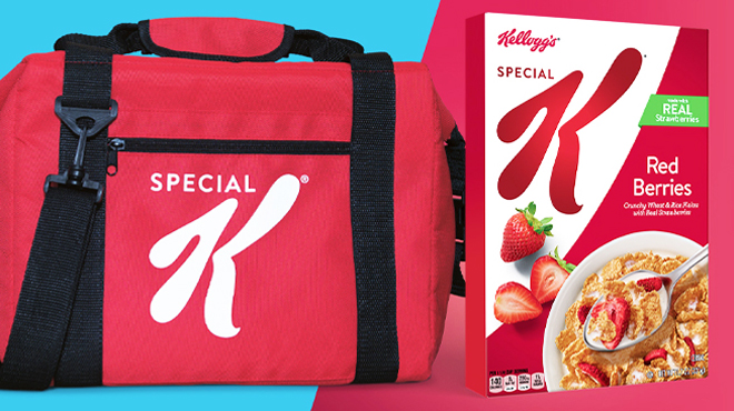 Kelloggs Special K Cereal and Tote