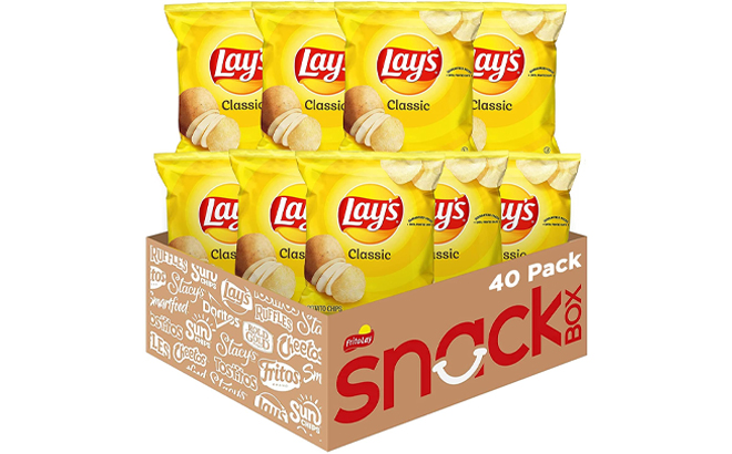 Lay’s Potato Chips 40-Count Pack for $13.28 | Free Stuff Finder